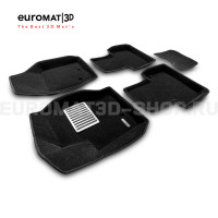 Текстильные 3D коврики Euromat3D Lux в салон для Volvo XC 90 (2002-2014) № EM3D-005508 Текстильные 3D коврики Euromat3D Lux в салон для Volvo XC 90 (2002-2014) № EM3D-005508