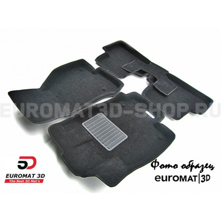 Текстильные 3D коврики Euromat3D Business в салон для Porsche Panamera (2012-2016) № EMC3D-004104 Текстильные 3D коврики Euromat3D Business в салон для Porsche Panamera (2012-2016) № EMC3D-004104