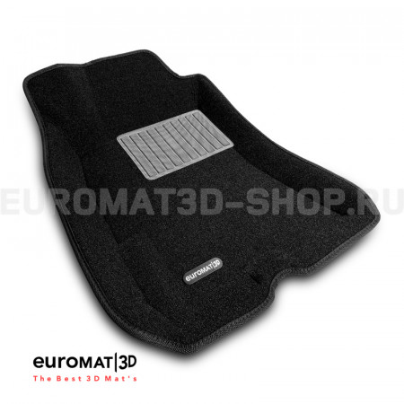 Текстильные 3D коврики Euromat3D Business в салон для Subaru Legacy (2002-2009) № EMC3D-004707