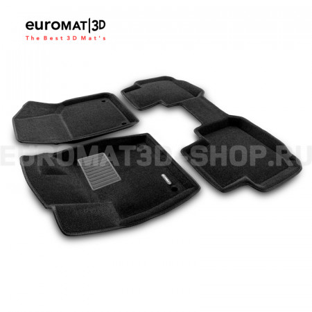 Текстильные 3D коврики Euromat3D Business в салон для Volkswagen Teramont (2018-) № EMC3D-005410 Текстильные 3D коврики Euromat3D Business в салон для Volkswagen Teramont (2018-) № EMC3D-005410
