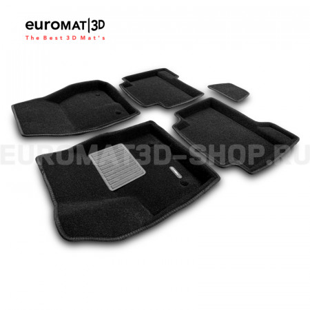 Текстильные 3D коврики Euromat3D Business в салон для Ford Kuga (2008-2012) № EMC3D-002208 Текстильные 3D коврики Euromat3D Business в салон для Ford Kuga (2008-2012) № EMC3D-002208