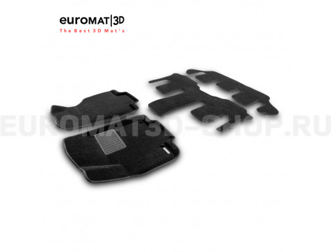 Текстильные 3D коврики Euromat3D Business в салон для Gac GN8 (2020-2023) № EMC3D-001430 Текстильные 3D коврики Euromat3D Business в салон для Gac GN8 (2020-2023) № EMC3D-001430