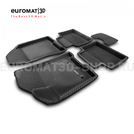 3D коврики Euromat3D EVA в салон для Lada Vesta (2015-) № EM3DEVA-005308 3D коврики Euromat3D EVA в салон для Lada Vesta (2015-) № EM3DEVA-005308