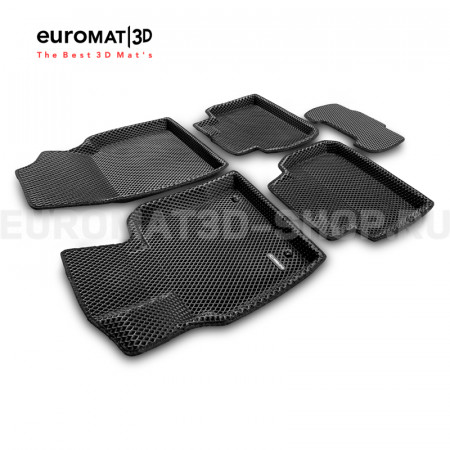 3D коврики Euromat3D EVA в салон для Lexus ES (2019-) № EM3DEVA-005101