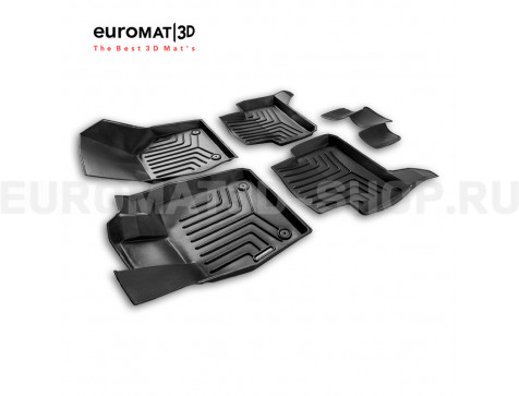 3D коврики Euromat3D Liner в салон для Volkswagen Jetta (2019-) № EM3DLI-004507 3D коврики Euromat3D Liner в салон для Volkswagen Jetta (2019-) № EM3DLI-004507