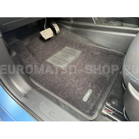 Текстильные 3D коврики Euromat3D Business в салон для Haval Jolion (2021-) (полный привод) № EMC3D-001473