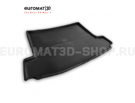 3D EVA коврик в багажник Euromat3D для Geely Coolray (2019-2023) № EMT3DEVA-001407