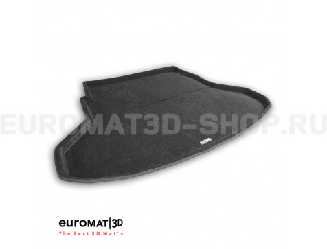 Текстильный 3D Коврик Euromat в багажник Для Geely Emgrand 7 (2021-) № EMT3D-001413