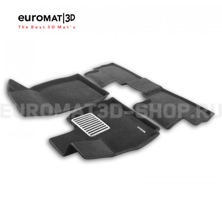 Текстильные 3D коврики Euromat3D Lux в салон для Chery Tiggo 9 (2024-) № EM3D-001437 Текстильные 3D коврики Euromat3D Lux в салон для Chery Tiggo 9 (2024-) № EM3D-001437