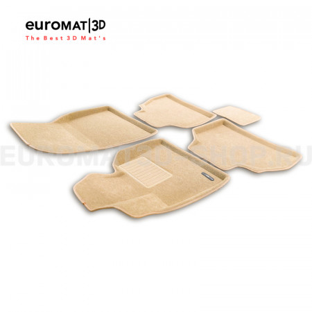 Текстильные 3D коврики Euromat3D Business в салон для Bmw X7 (G07) (2019-) № EMC3D-001226T Бежевые Текстильные 3D коврики Euromat3D Business в салон для Bmw X7 (G07) (2019-) № EMC3D-001226T Бежевые