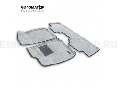 Текстильные 3D коврики Euromat3D Business в салон для Gac GS8 (2023-) № EMC3D-001433S Светло-серые Текстильные 3D коврики Euromat3D Business в салон для Gac GS8 (2023-) № EMC3D-001433S Светло-серые